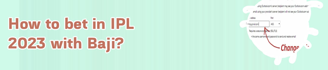 How to email baji bet